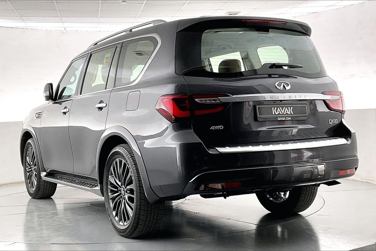 Infiniti QX80 Luxe Sensory (8 Seater) | 1 year free warranty | 0 Down Payment