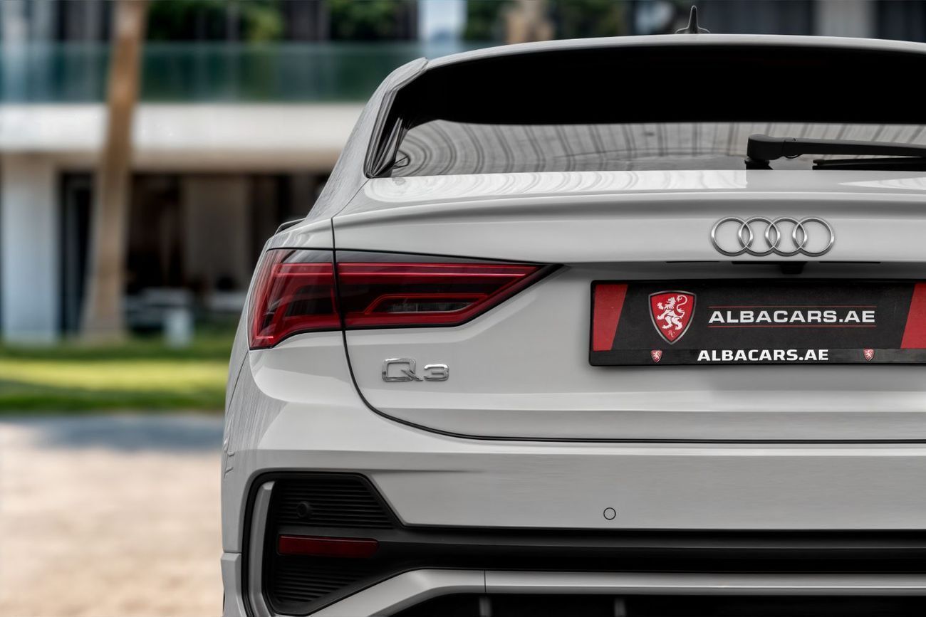 أودي Q3 Q3 Sportback S-Line | 2,918 P.M | 0% Downpayment | Impeccable Condition!