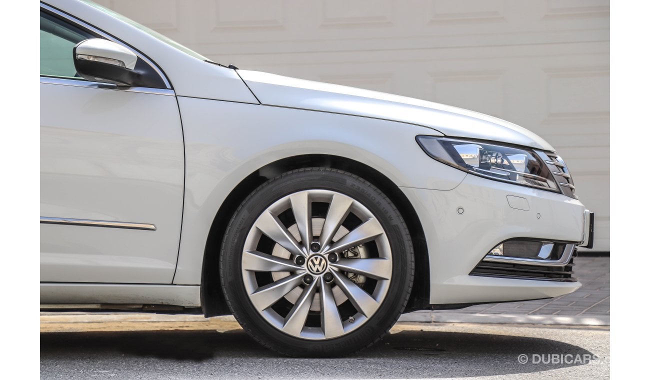 Volkswagen CC 2016 AED 1571 PM with 0% Downpayment