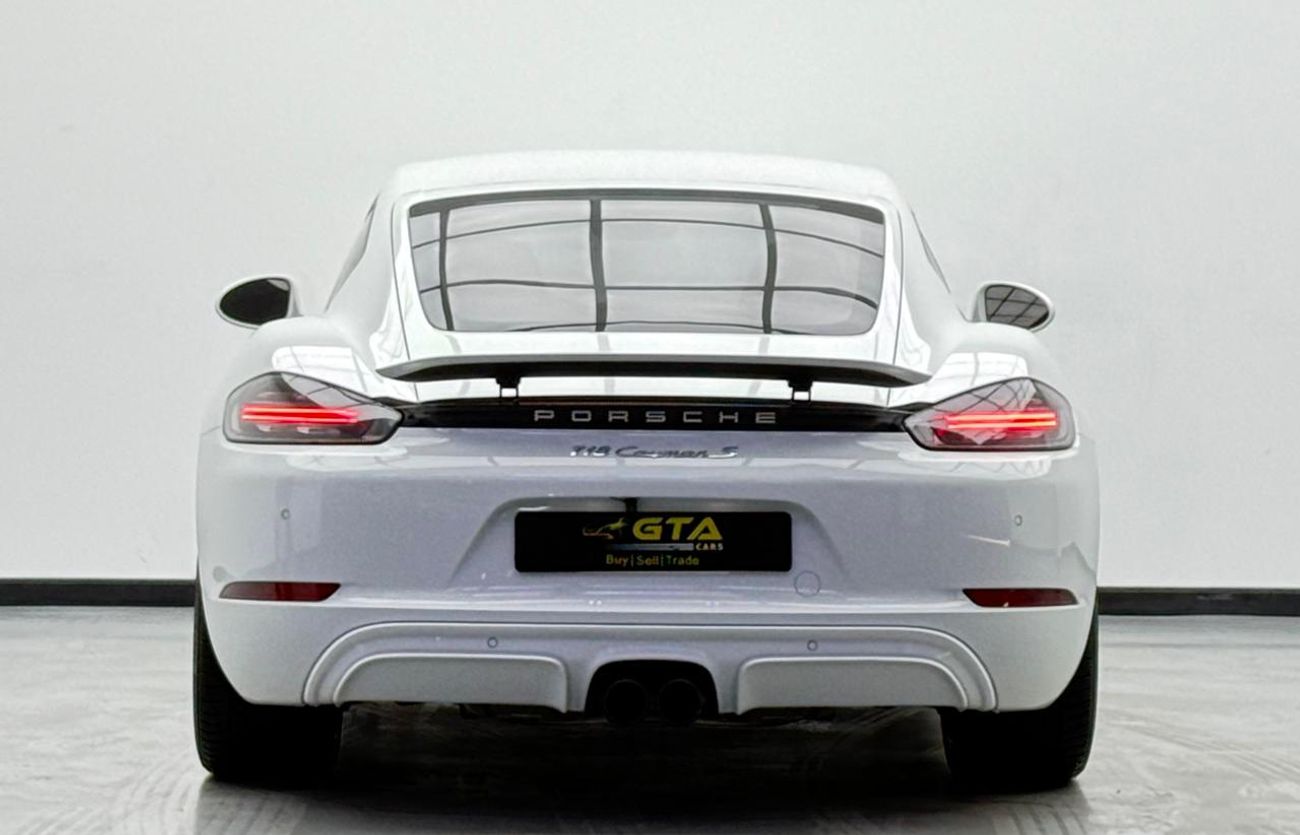 بورش كايمان 718 2018 Porsche 718 Cayman S, Full Porsche Service History, Fully Loaded, Excellent Condition, GCC