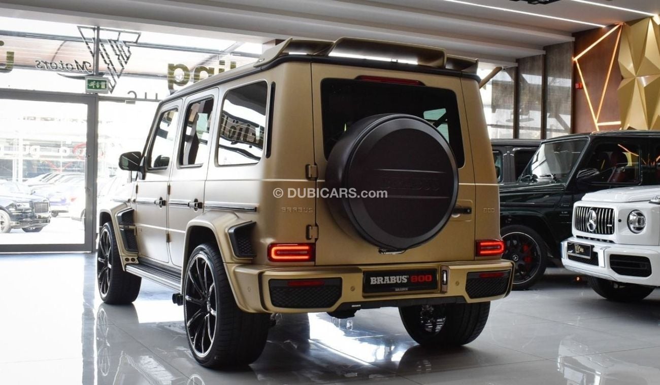 BRABUS 800 - Mercedes-AMG G 63 MERCEDES-BENZ G800 BRABUS 4.0 V8 TWIN TURBO 800HP | BRABUS MIDDLE EAST | 2024