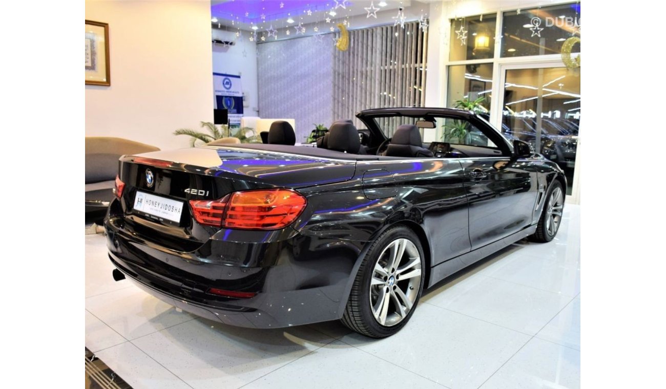 BMW 420i ( WITH SERVICE CONTRACT AGMC ) " With Warranty " AMAZING BMW 420i 2016 Model!! in Black Color! GCC S