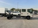 Hino 300 Hino 714 Double Cab Chassis with Turbo & ABS  4.2 TON