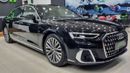 Audi A8 AUDI A8L 55TFSI GCC 2023 IN IMMACULATE CONDITION (WARRANTY+SERVICE CONTRACT FROM OFFICIAL DEALER)