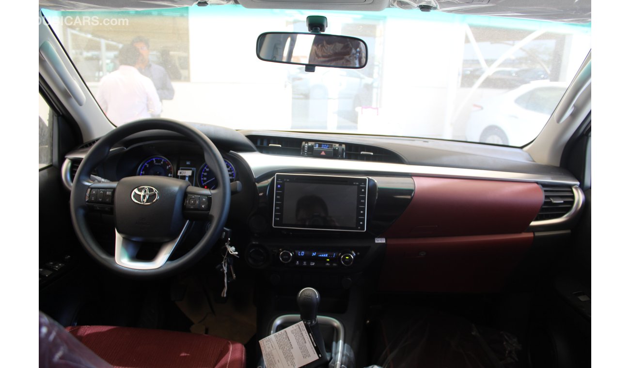 Toyota Hilux 2.4L DC 4X4 MT ,with steel bumber, full option 2019