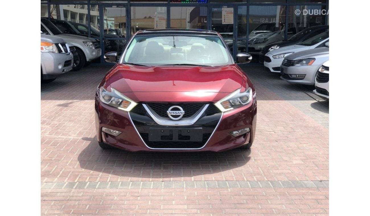 نيسان ماكسيما ONLY 1015X60 MONTHLY NISSAN MAXIMA 2016 SV 3.5LTR V6 EXCELLENT CONDITION UNLIMITED KM WARRANTY