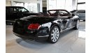 Bentley Continental GTC 2014!! BENTLEY CONTINENTAL GT-C IN A MINT CONDITION I GCC SPEC I FSH I STUNNING BLACK-RED INTERIOR !