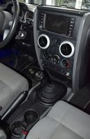 Jeep Wrangler EXCELLENT DEAL for our Jeep Wrangler Sahara ( 2009 Model ) in Blue Color GCC Specs