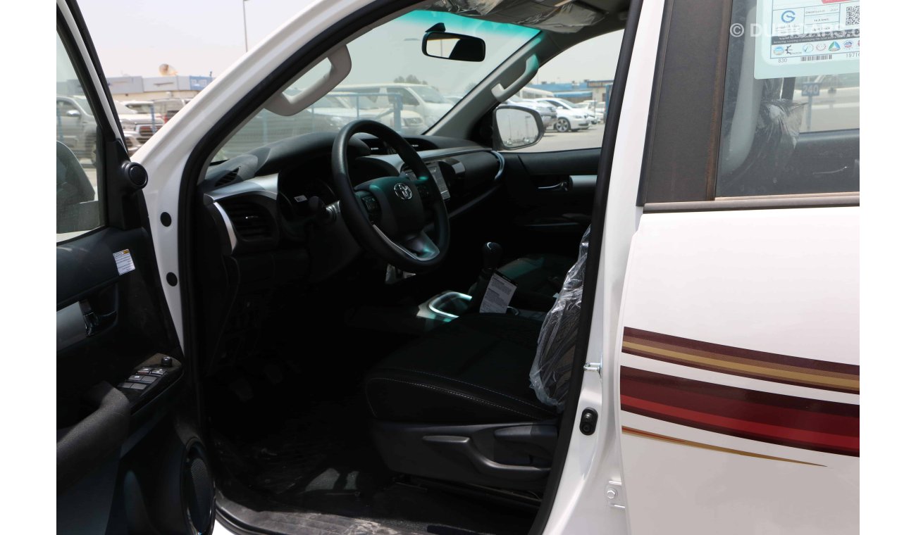 تويوتا هيلوكس 2019 Toyota Hilux 2.4L Diesel | Manual Trans | 4x4 | D-Cab | SR5