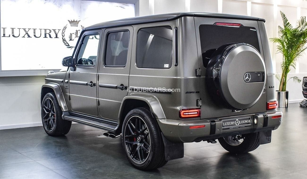 Mercedes-Benz G 63 AMG MERCEDES-BENZ G63 AMG BITURBO DOUBLE NIGHT PACKAGE 2022. IN EXCELLENT CONDITION