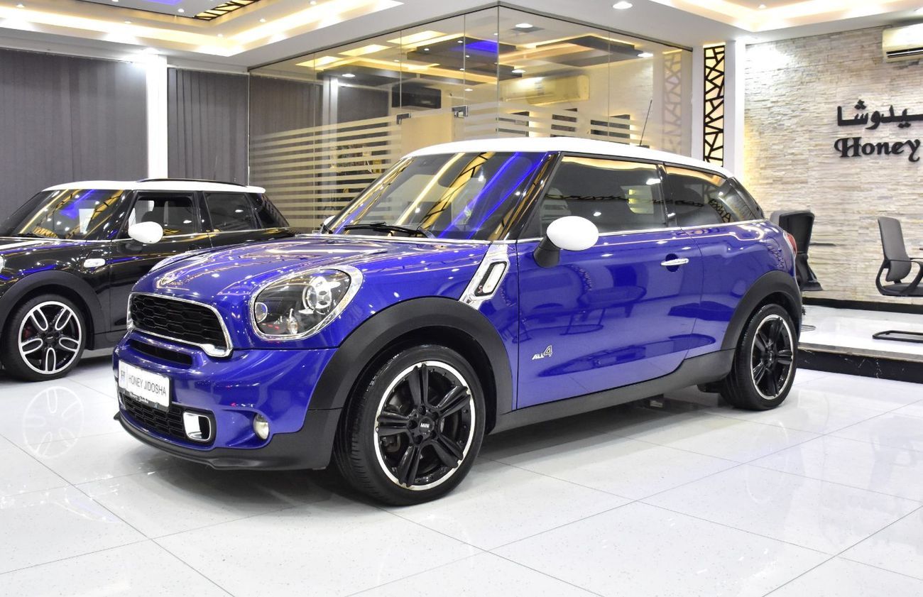 ميني كوبر إس بايسمان EXCELLENT DEAL for our Mini Paceman Cooper S ( 2013 Model ) in Blue Color GCC Specs