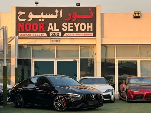مرسيدس بنز CLA 35 AMG 4MATIC مرسيدس CLA 35 اى ام جى خليجي صبغ وكاله تشييكات وكاله تحت الضمان