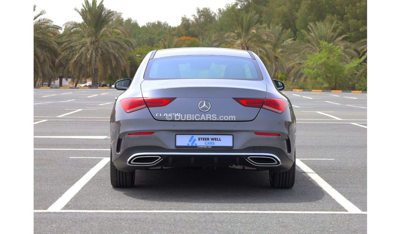 Mercedes-Benz CLA 250 2.0L Sedan | GCC Specs | With 2-Year Warranty | Brand New | Excellent Condition