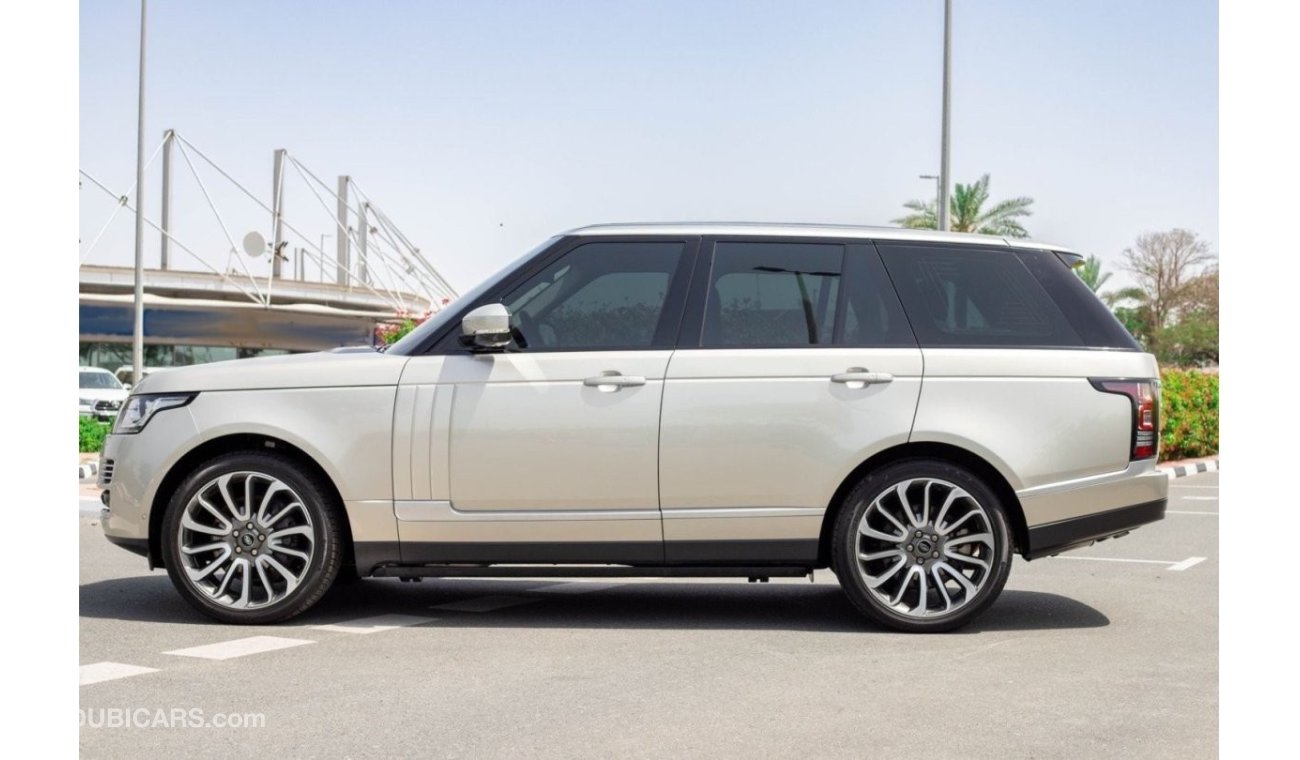 لاند روفر رانج روفر فوج إس إي سوبرتشارج Range Rover Vogue SE Supercharge GCC 2014 Under Warranty and Free service