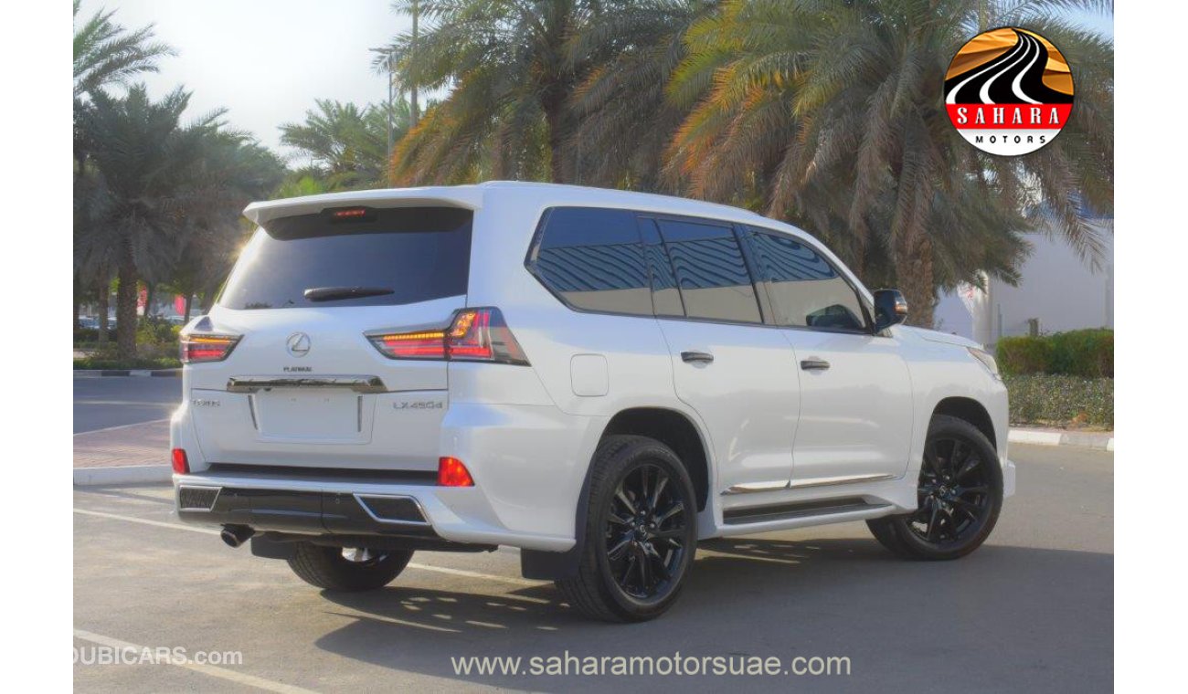 Lexus LX 450 2019 MODEL  V8 4.5L TURBO DIESEL AUTOMATIC PLATINUM