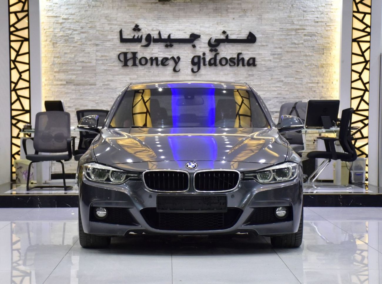 BMW 330i EXCELLENT DEAL for our BMW 330i M-Kit ( 2018 Model ) in Grey Color GCC Specs