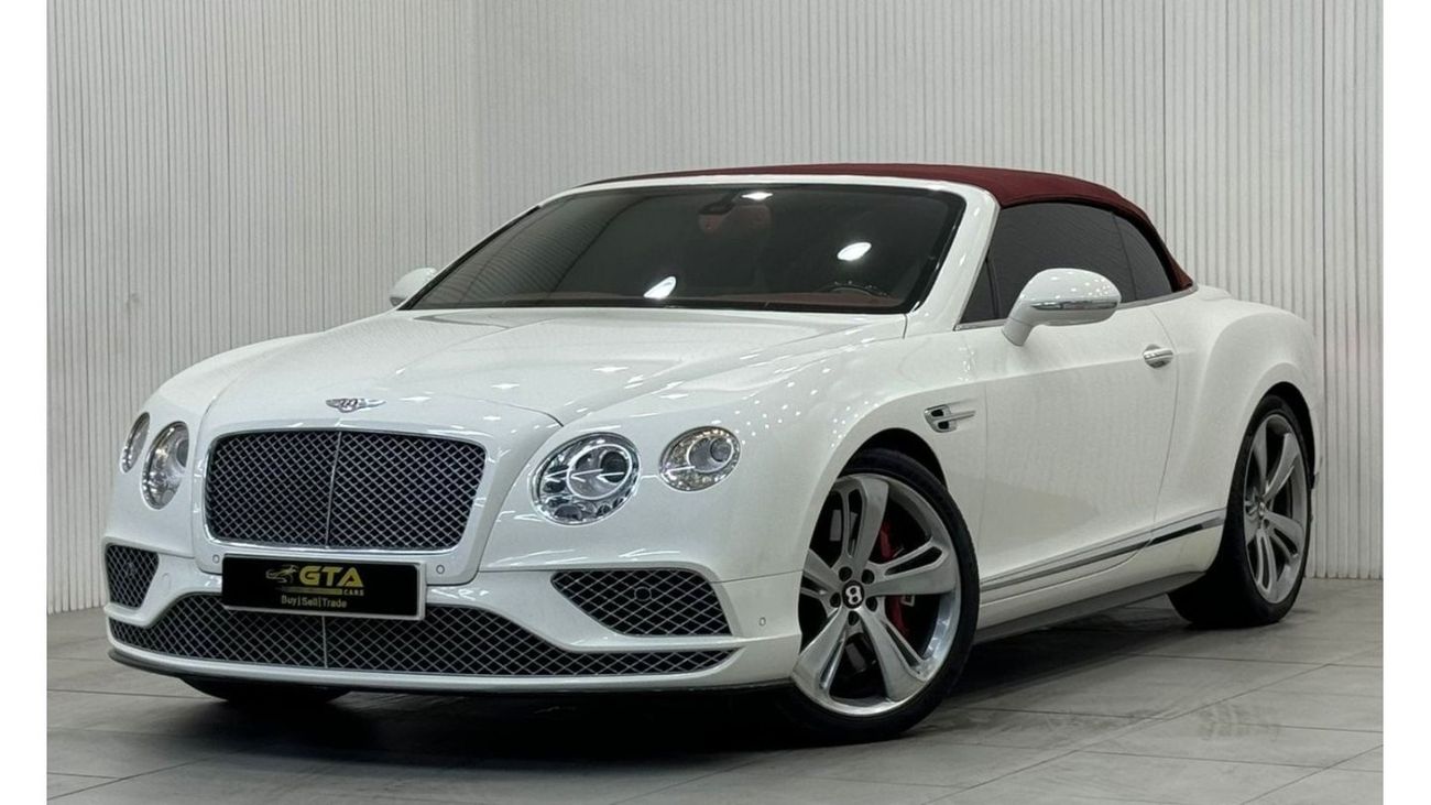 بنتلي كونتيننتال جي تي سي 2016 Bentley Continental GTC V8S Convertible, Full Service History, Excellent Condition, GCC