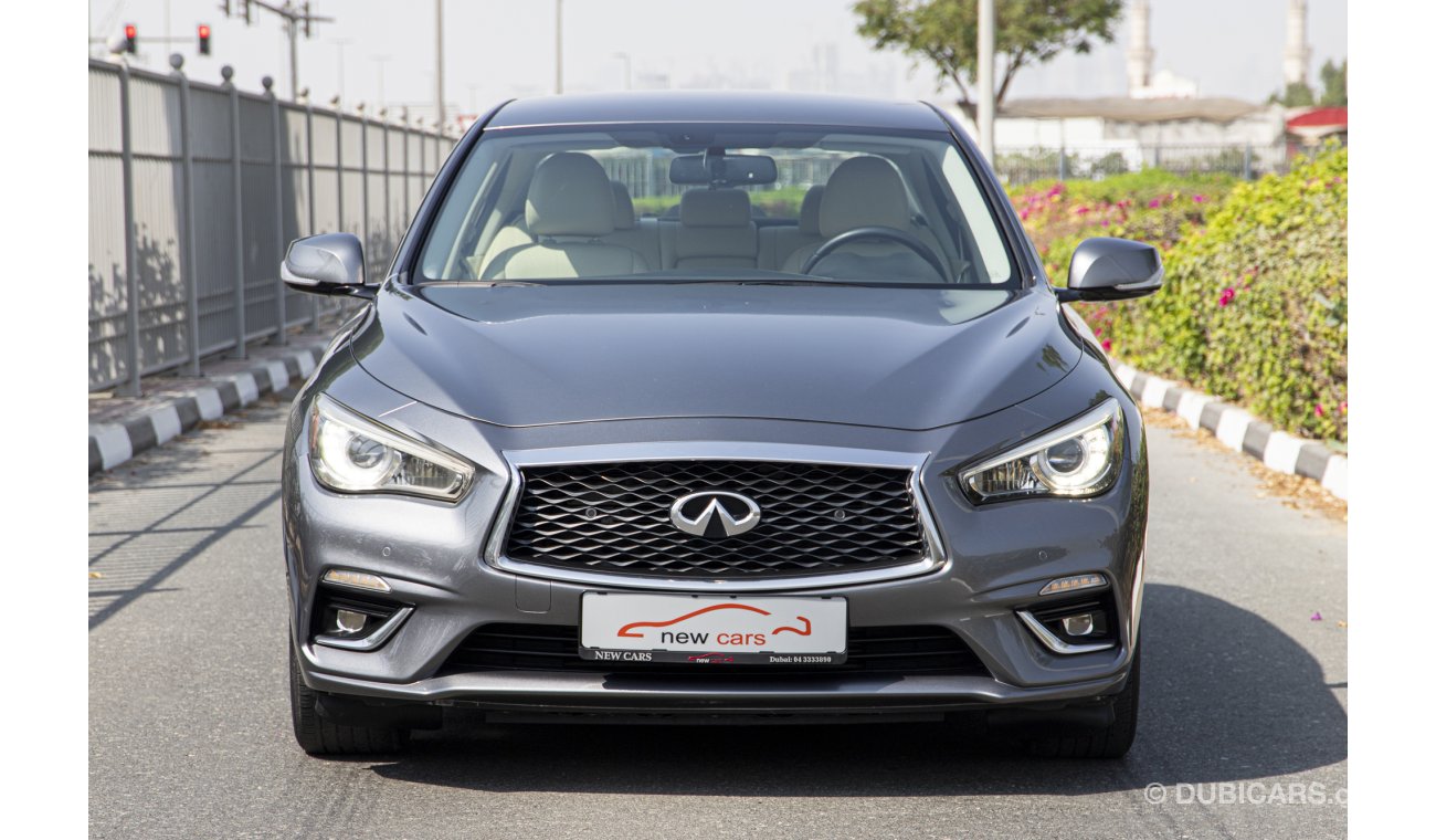 Infiniti Q50 GCC - 980 AED/MONTHLY - 1 YEAR WARRANTY COVERS MOST CRITICAL PARTS