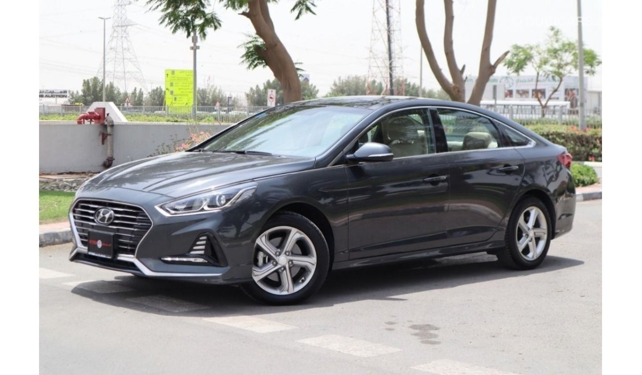 Hyundai Sonata GL GL GL GL HYUNDAI SONATA 2.4 L 2018 GCC PANORAMIC SUN ROOF FULL OPTION LOW KM WITH WARRANTY