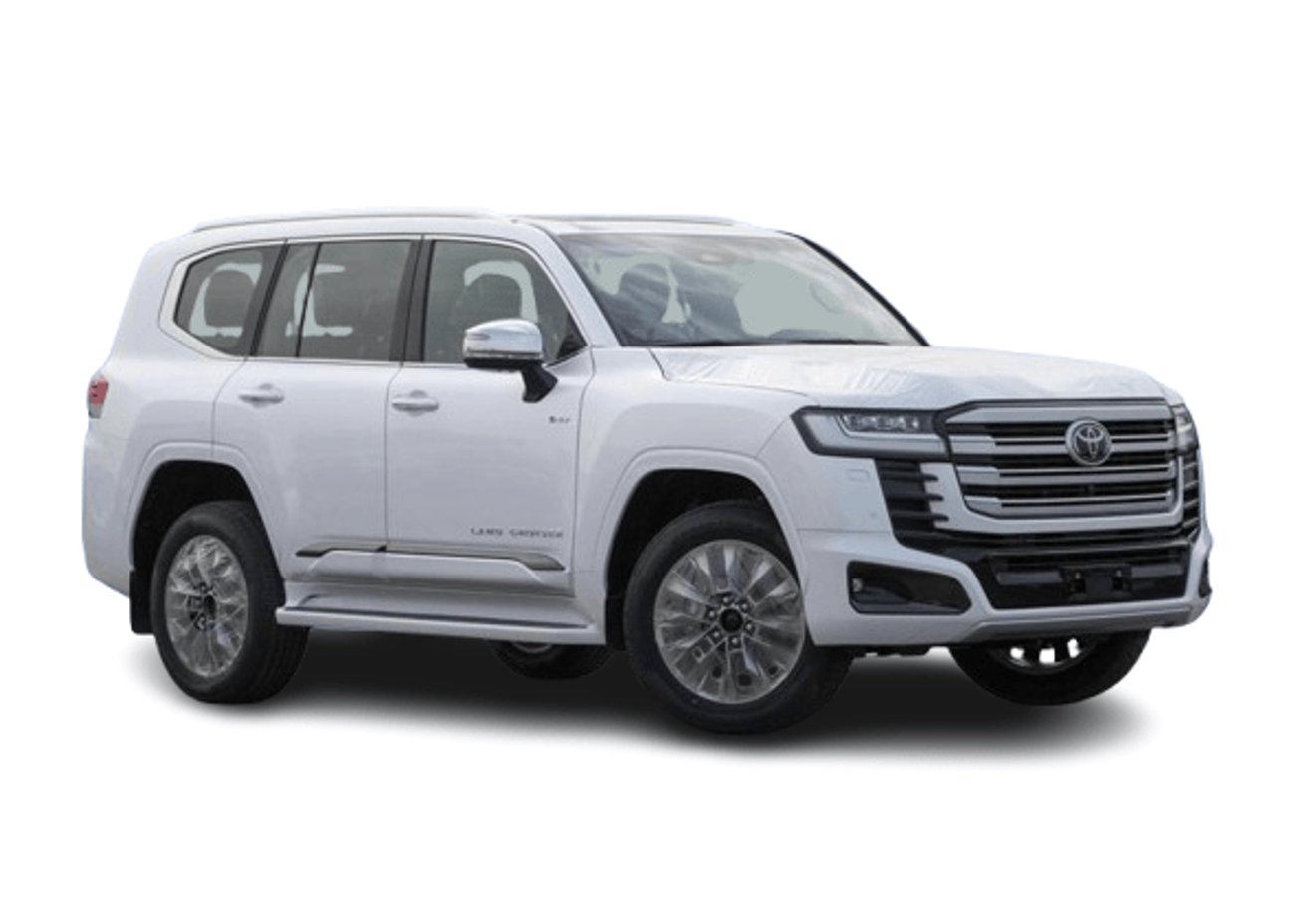 Toyota Land Cruiser ECTGEN008 - 2026 Toyota LC300 VXR - 3.5L Petrol Auto White with Black Red Interior
