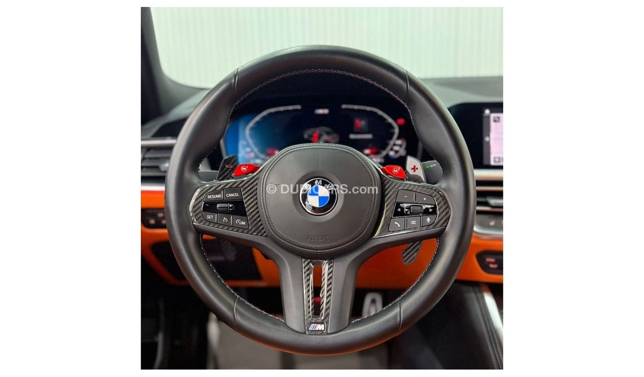 بي أم دبليو M3 2022 BMW M3 Competition, February 2027 BMW Warranty + Service Contract, Full Options, Low Kms, GCC