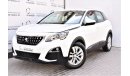 Peugeot 3008 AED 1664 PM | 1.6L ACTIVE GCC AGENCY WARRANTY