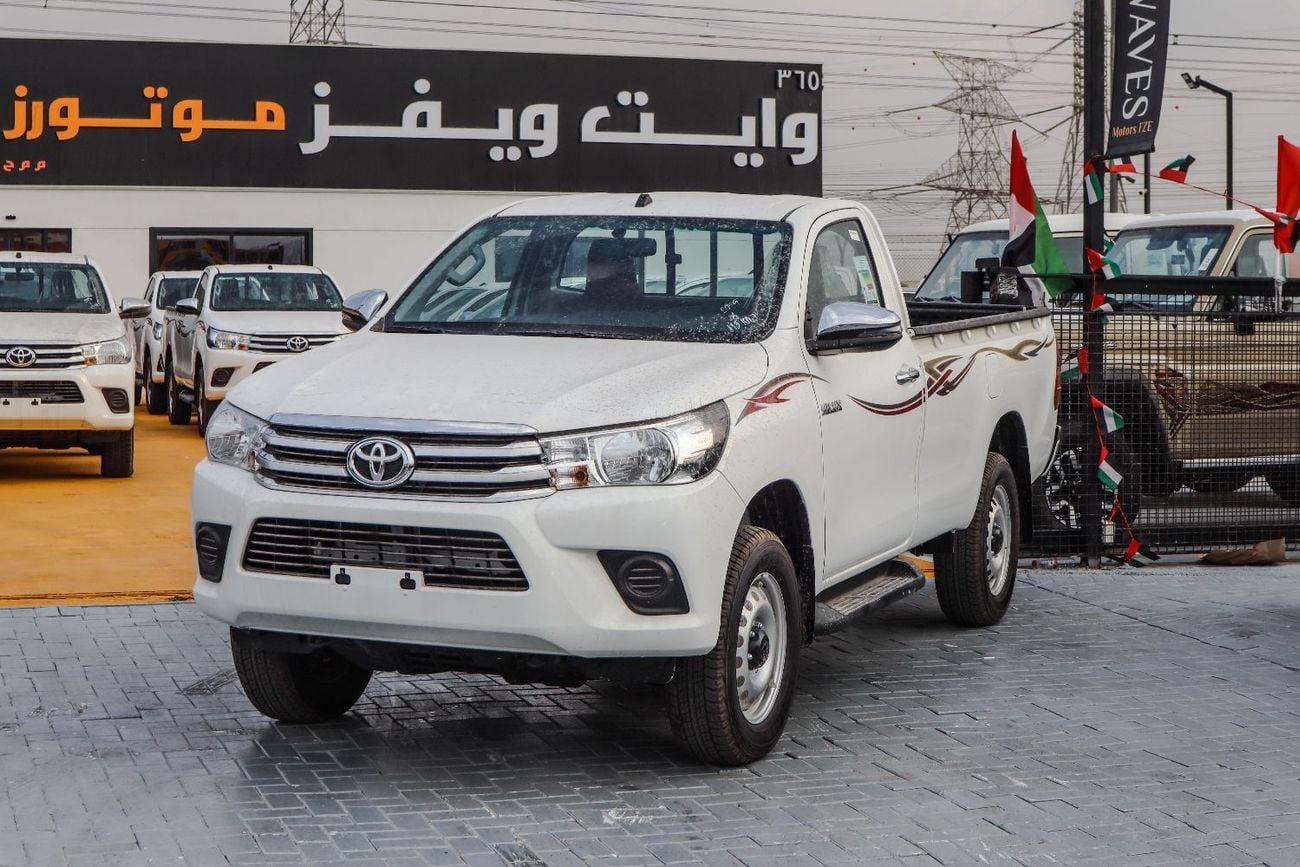 تويوتا هيلوكس toyota hilux single cab (TGN126) 2.7L Pick-up 4WD 2 Doors manual 2026 model without diff lock