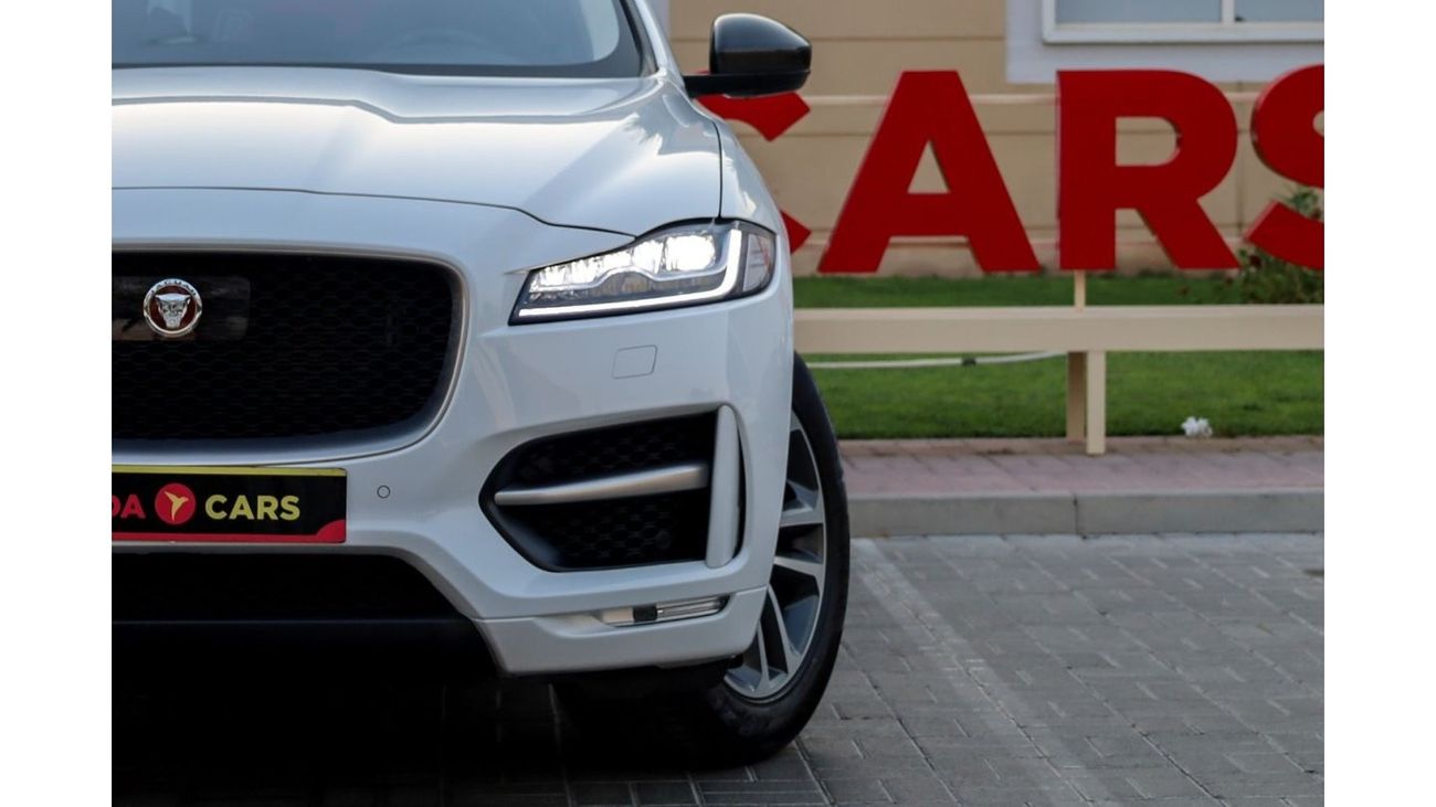 Jaguar F Pace Jaguar F-Pace R-Sport 2019 GCC under Agency Warranty and Service Contract with Flexible Down-Payment