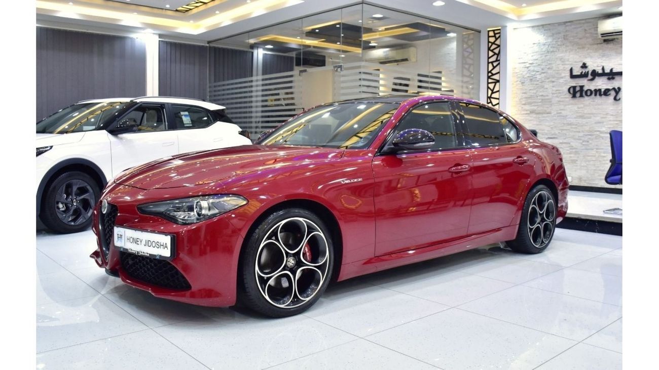 Alfa Romeo Giulia EXCELLENT DEAL for our Alfa Romeo Giulia Q2 Veloce ( 2023 Model ) in Red Color GCC Specs