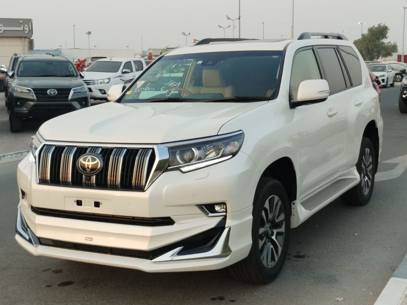 Toyota Prado Toyota prado txl white with beigie interior diesel  rhd 7seaters