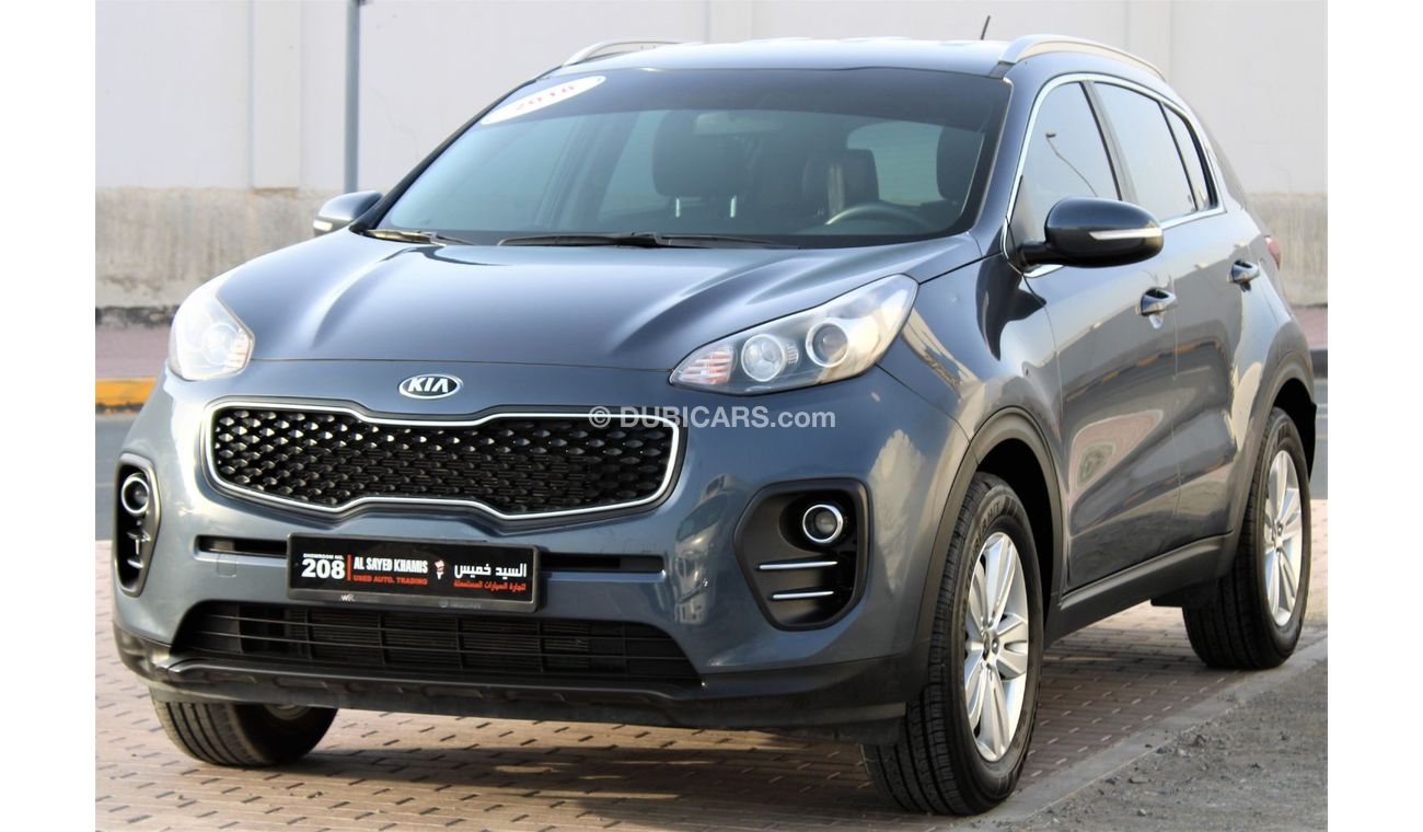 كيا سبورتيج كيا سبورتاج 2018 خليجي 1600 سي سي  بحالة ممتازة بدون حوادث نظيفه جدا من الداخل والخارج