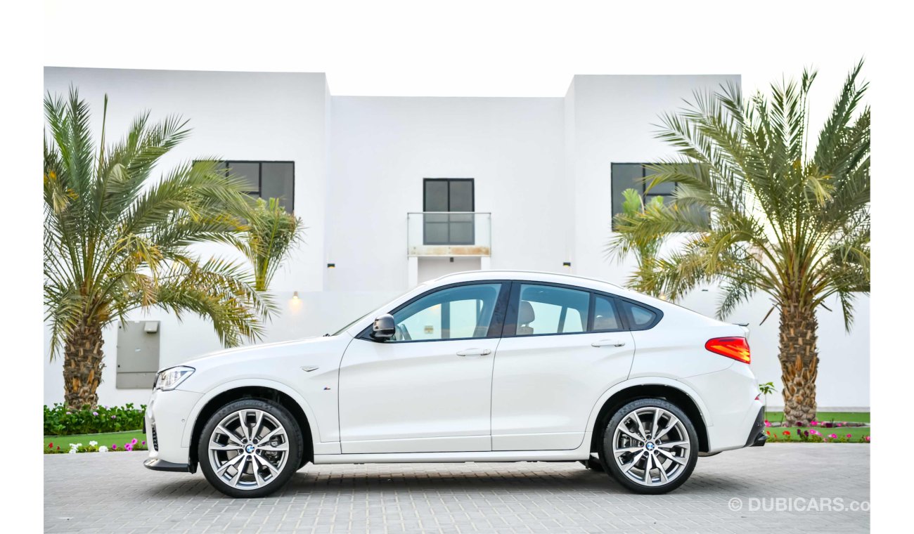 BMW X4 M40i - Excellent Condition - Full Agency Service History - GCC - AED 3,897 Per Month - 0% DP