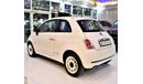 Fiat 500 AMAZING Fiat 500 2010 Model!! White Color! GCC Specs.