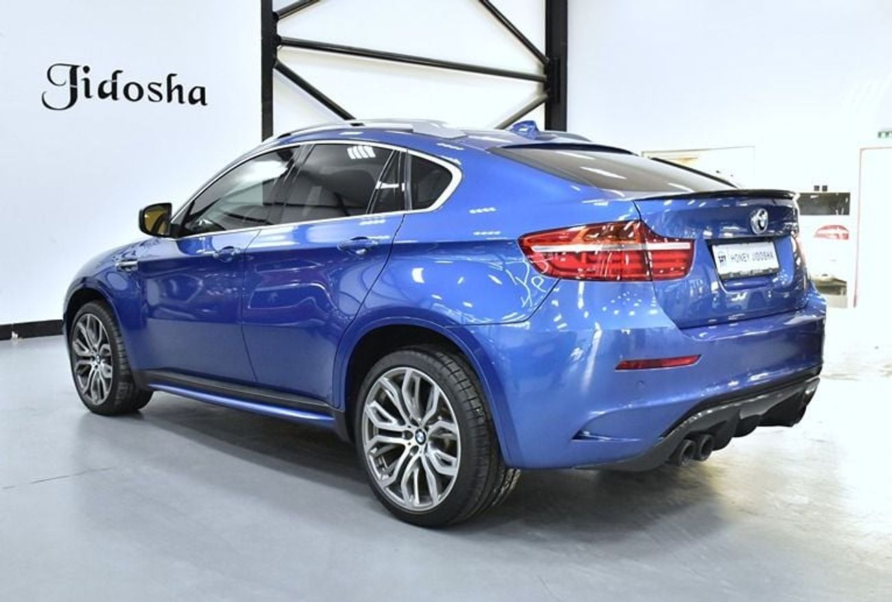 BMW X6M EXCELLENT DEAL for our BMW X6 M ( 2013 Model ) in Blue Color GCC Specs