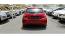 Peugeot 208 Allure ACCIDENTS FREE - GCC- CAR IS IN PERFECT CONDITION INSIDE OUT FULL OPTION