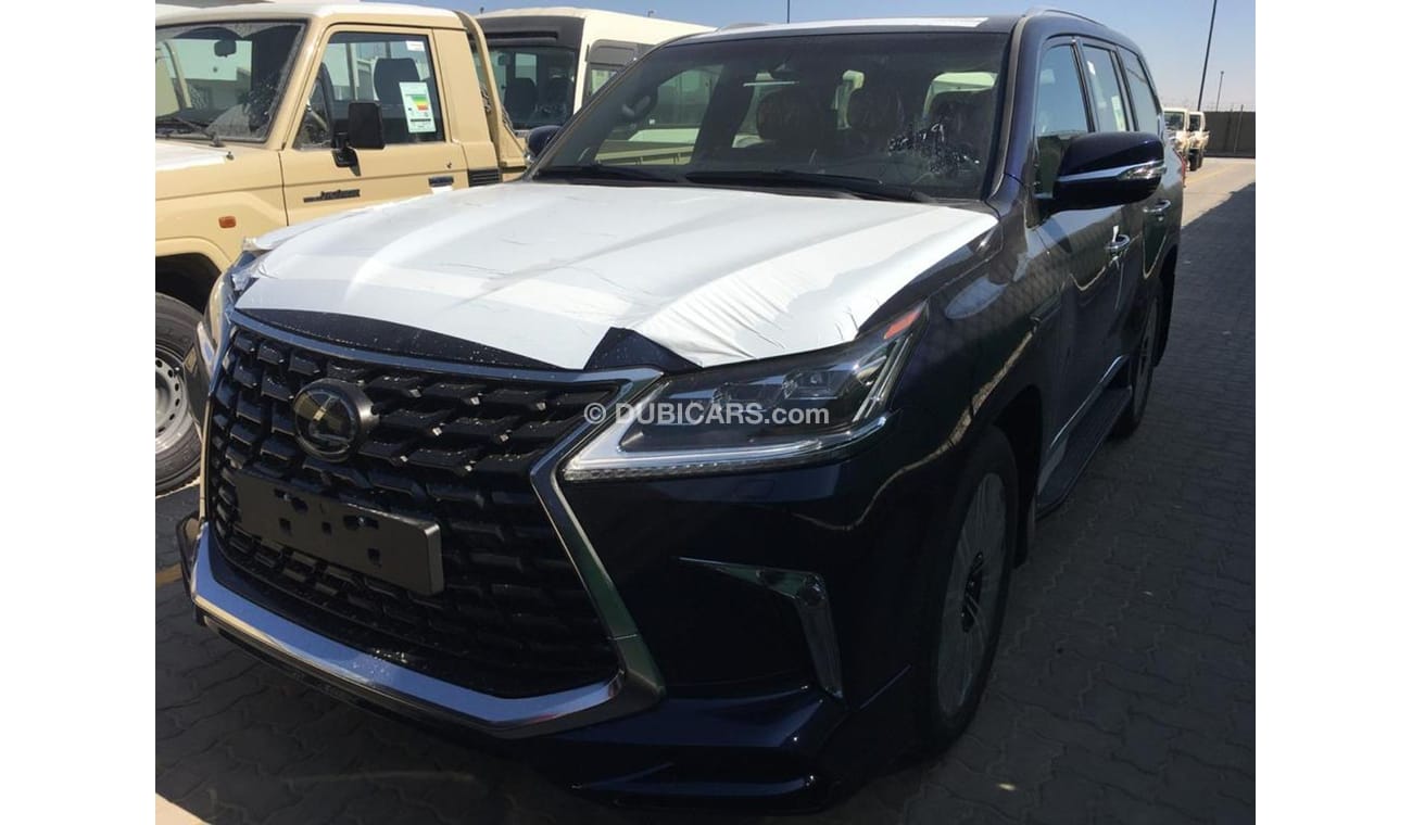 Lexus LX 570 2021 LEXUS LX 570 SUPER SPORT 5.7L WITH HD CAMERA BLUE COLOR RARE AND LAST UNIT IN PRODUCTION BRAND