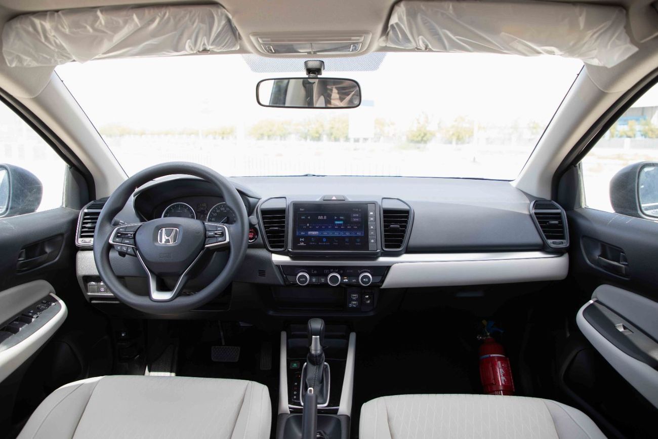 هوندا سيتي LXS 1.5L - Crystal Black Pearl Inside Ivory | Export Only