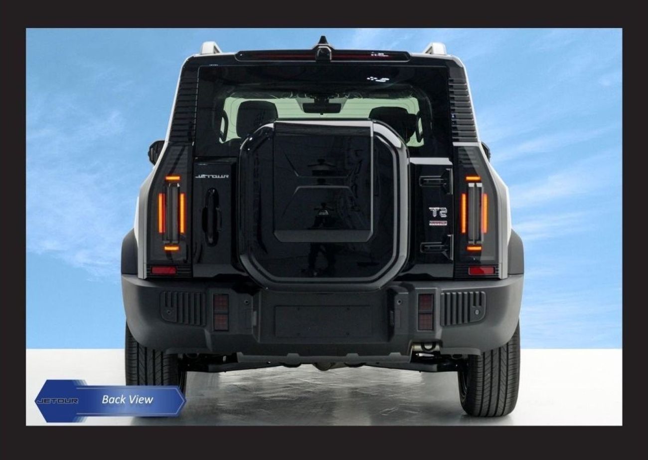 Jetour T2 #Am JETOUR T2 LUXURY 2.0L HI DCT PTR 2025 Export Only