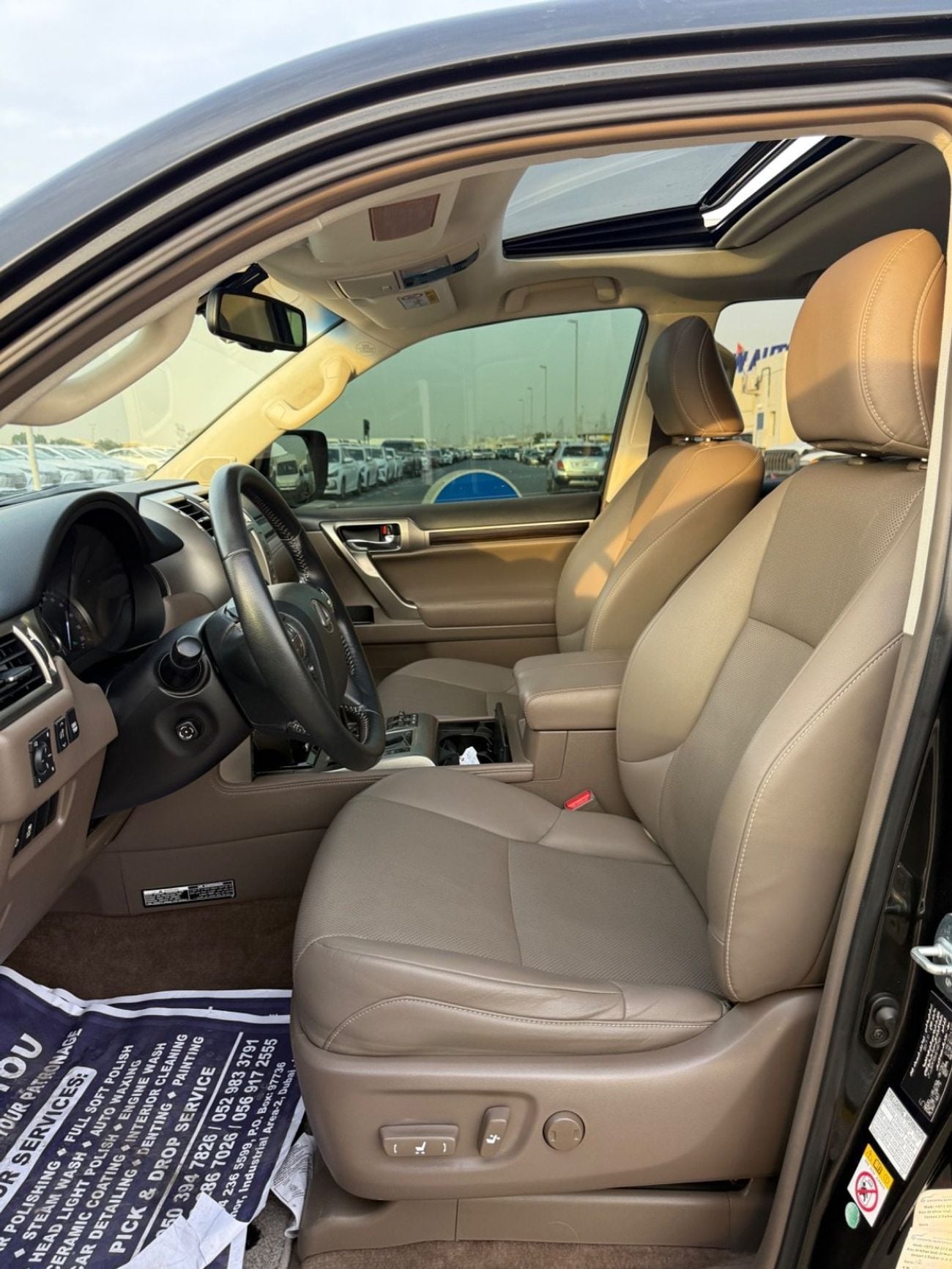 Lexus GX460 PLATINUM 2017 Prestige 4.6L FULL OPTION GCC