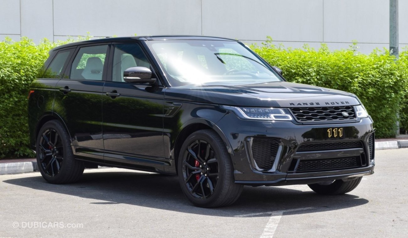 Land Rover Range Rover Sport SVR / GCC Specifications