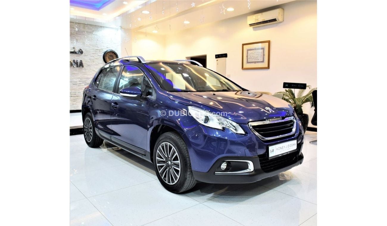 بيجو 2008 AMAZING Peugeot 2008 2015 Model!! in Blue Color! GCC Specs