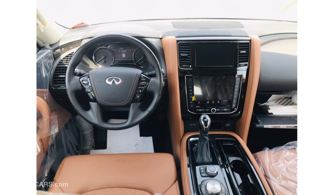 Infiniti QX80 5.6L 4WD //2021// FULL OPTION WITH SUNROOF , COOL BOX , LEATHER SEATS  // SPECIAL OFFER // BY FORMUL