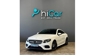 Mercedes-Benz E300 AED 2,298pm • 0% Downpayment • AMG Coupe • 2 Years Unlimited Km's
