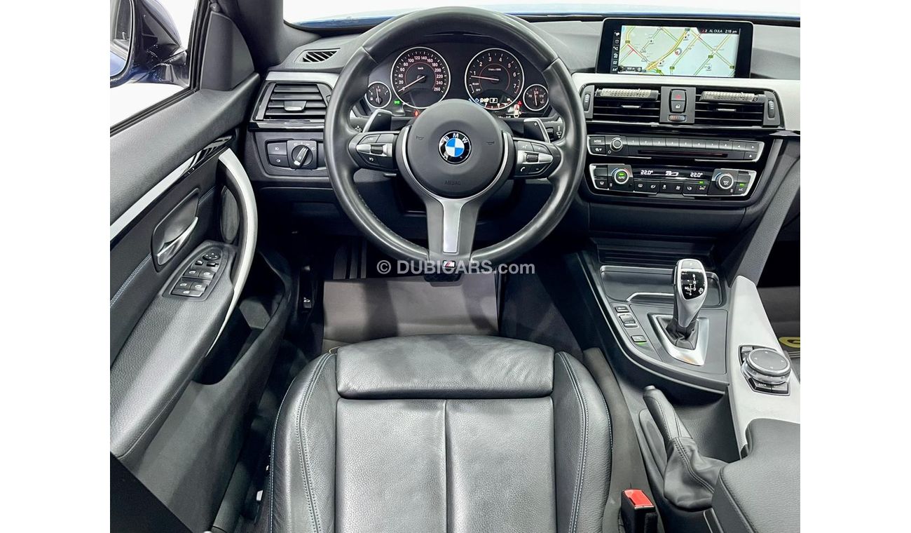 BMW 430i M Sport 2017 BMW 430i M-Sport Gran Coupe, BMW Service History, Warranty, GCC