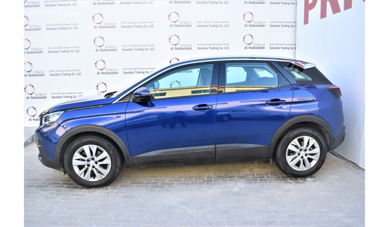 Peugeot 3008 AED 1664 PM | 1.6L ACTIVE GCC AGENCY WARRANTY