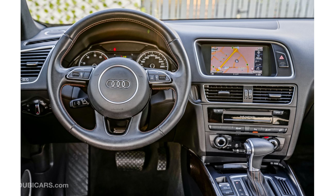 Audi Q5 V6 S Line | 1,645 P.M | 0% Downpayment | Full Option |  Low Mileage