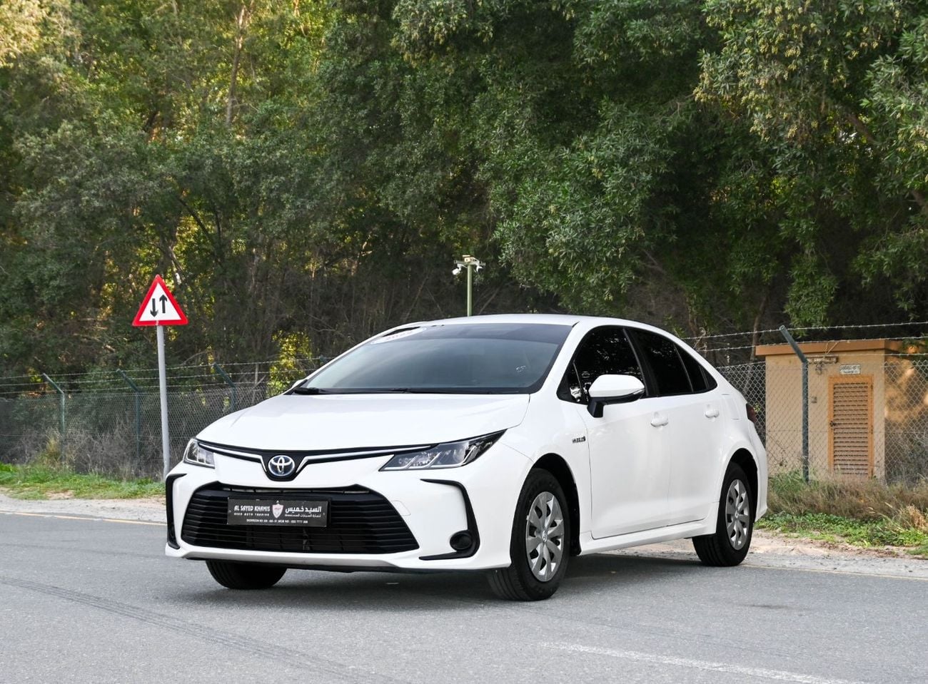 Toyota Corolla XLI 1.8L Toyota Corolla Hybrid 2022 GCC Accident-Free Excellent Condition 1092 AED Monthly