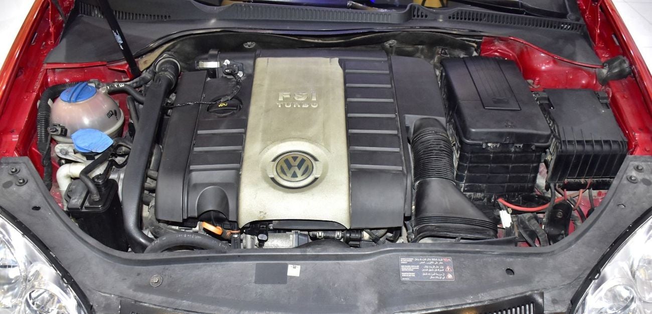 Volkswagen Golf EXCELLENT DEAL for our Volkswagen GTi ( 2009 Model ) in Red Color GCC Specs