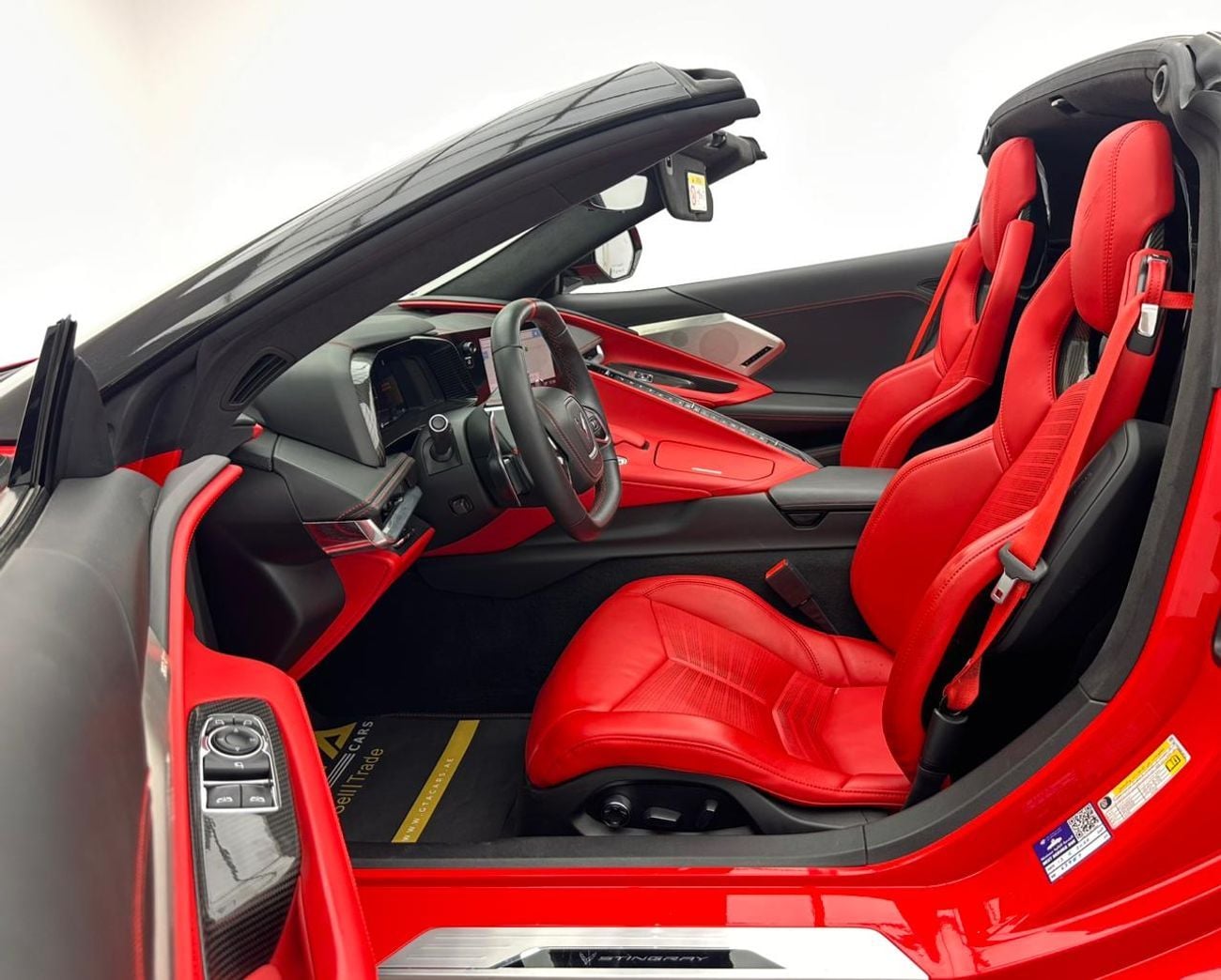 شيفروليه كورفت 2021 Chevrolet Corvette Stingray 3LT, 1 Year Warranty Unlimited Km, Chevrolet Full Service History,