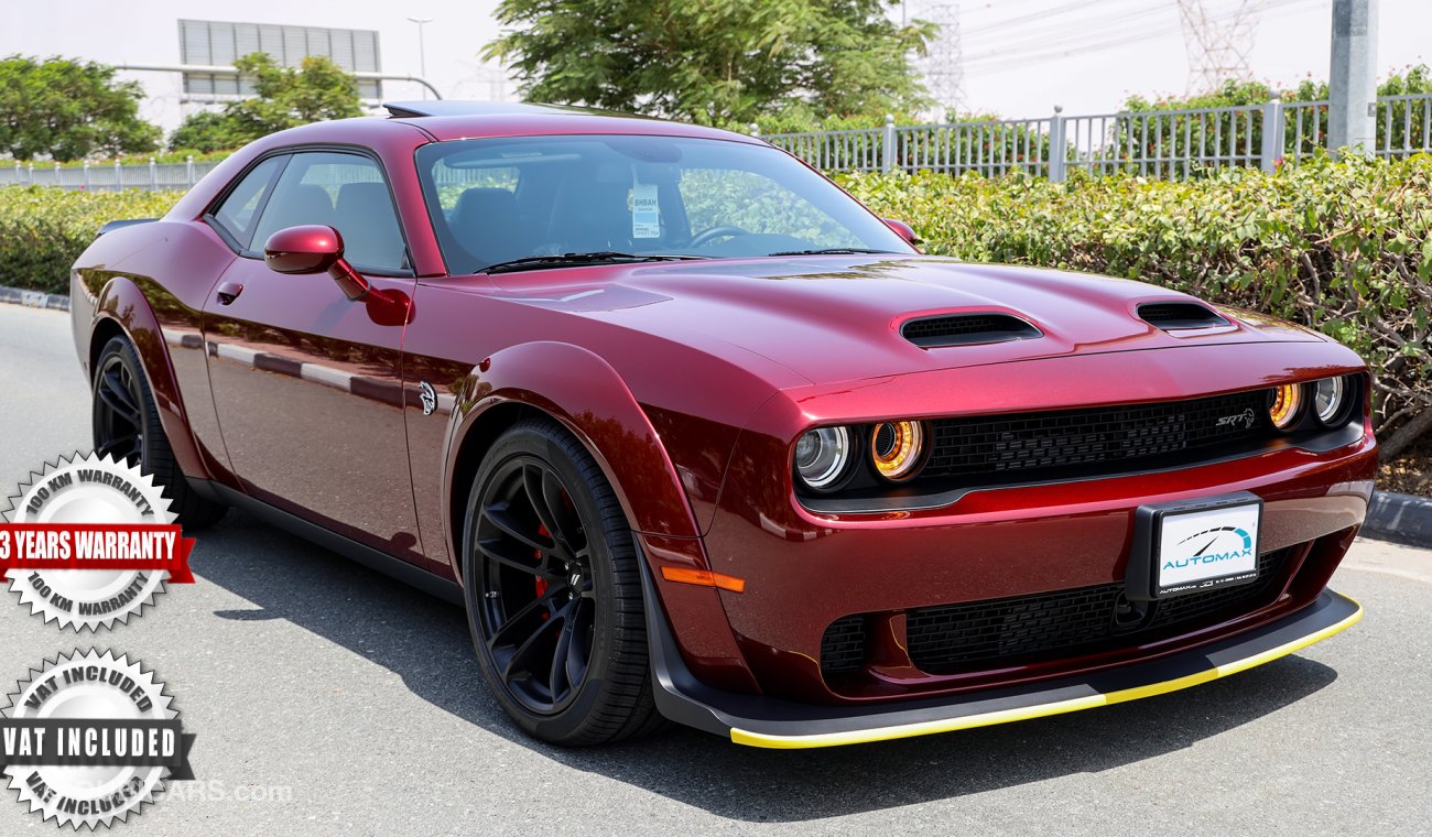 Dodge Challenger 2020 Hellcat WIDEBODY, 6.2L V8 GCC, 0km, 717hp with 3 Years or 100,000km Warranty